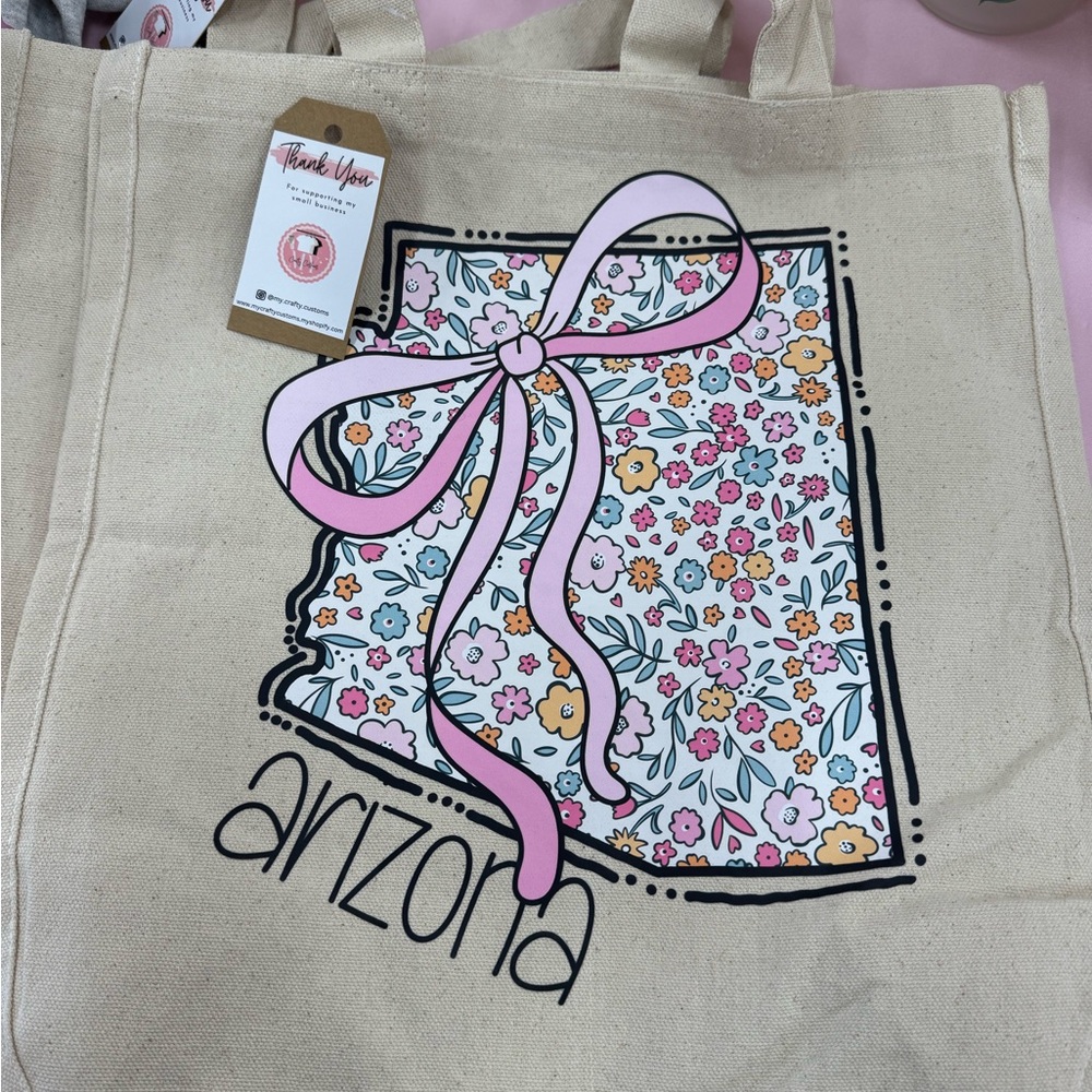 Arizona Floral Tote Bag